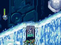 une photo d'Ã©cran de Mega Man X-6 sur Sony Playstation